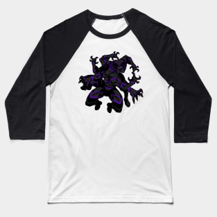 Black Panther - Purple Baseball T-Shirt